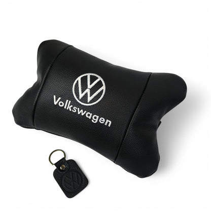Кожаная подушка на подголовник Volkswagen – ортопедическая для авто