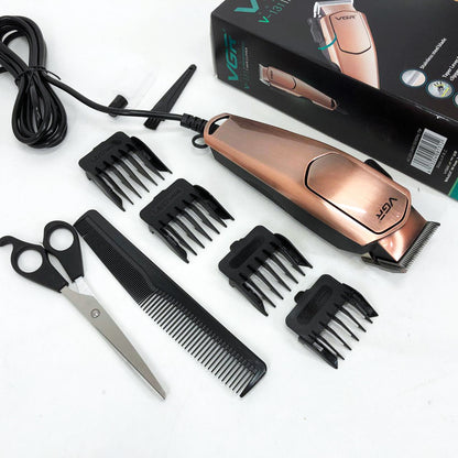 Профессиональная машинка для стрижки волос VGR V-131 триммер проводной, Электробритва для стрижки головы