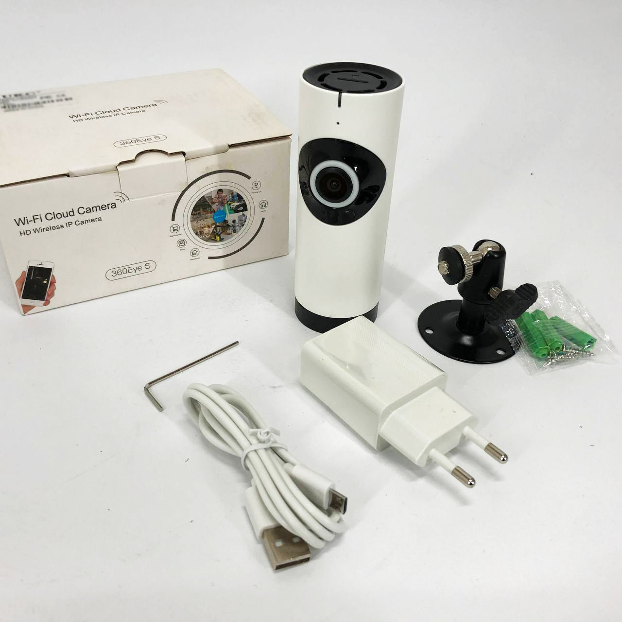 Камера настольная поворотная 180 градусов CAMERA CAD 1315 WIFI, ip, dvr, 1mp