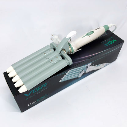 Плойка волна для волос VGR V-597 пять волн диаметр 16 мм с керамическим покрытием для кучеряшек и локонов