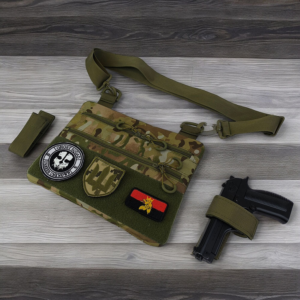 Мужская сумка-слинг тактическая, Рюкзак военный сумка тактическая, нагрудная сумка мужская тактическая