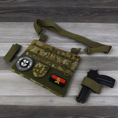 Мужская сумка тактическая нагрудная, Сумка через плечо военная, Тактический рюкзак через плечо