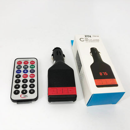 Автомобильный FM-модулятор трансмиттер Fm-04, MP3 Player с пультом дистанционного управления