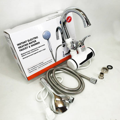 Электрический водонагреватель с душем DIGITAL Shower WF-013 мини бойлер, Проточный кран водонагреватель