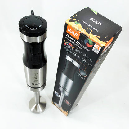 Блендер RAF R.378 1600 Вт, Бытовой мощный измельчитель продуктов, Портативный блендер измельчитель