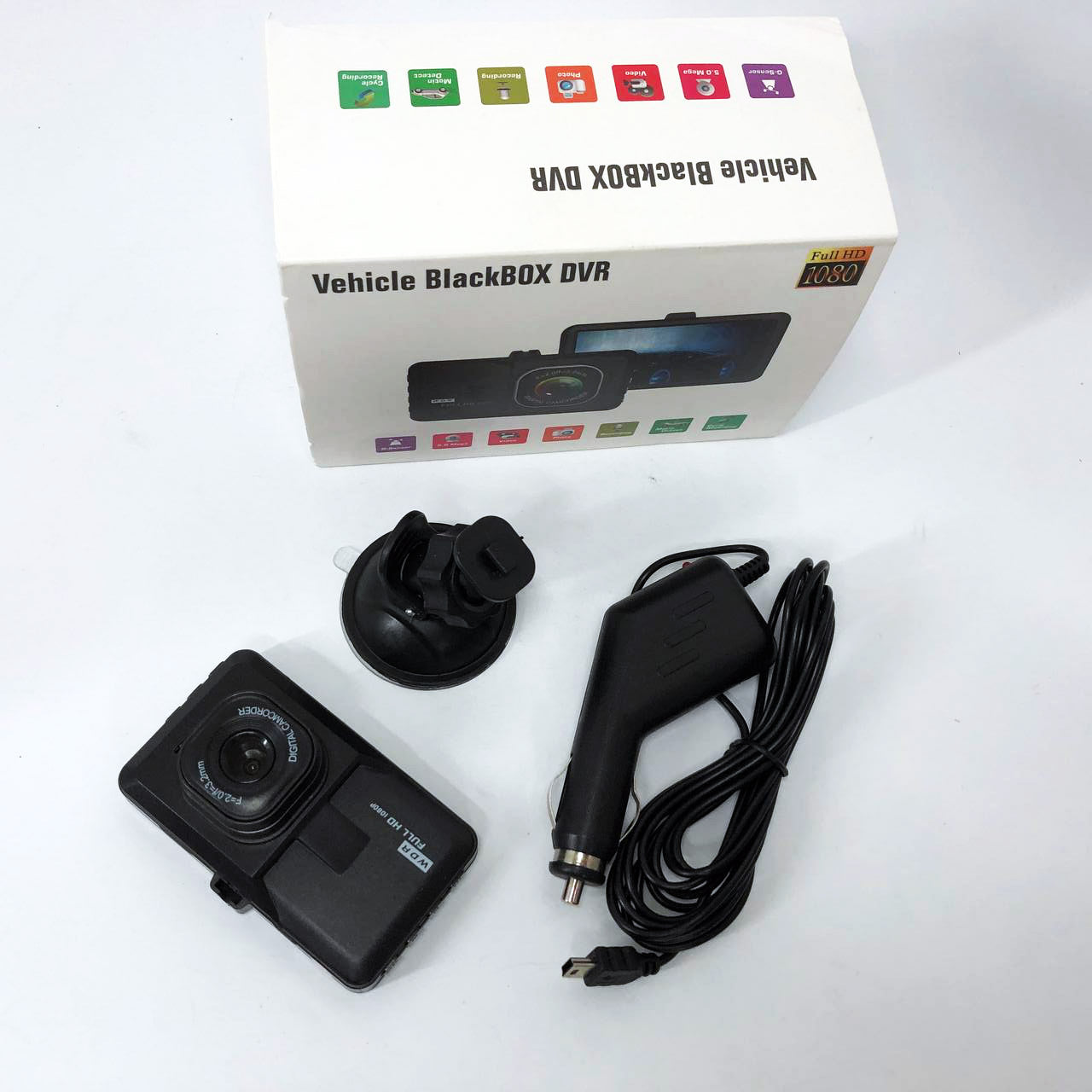 Автомобильный видеорегистратор 626-2, LCD 3, Angel Lens, 1080P Full HD, металлический корпус