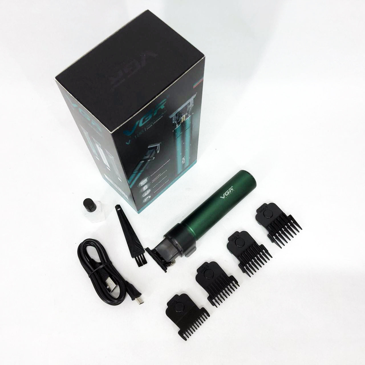 Машинка для стрижки аккумуляторная VGR V-186 триммер для волос и бороды