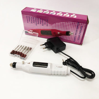 Ручний фрезер для нігтів SmartUs CBM-033 для манікюру та педикюру в домашніх умовах. Колір: білий