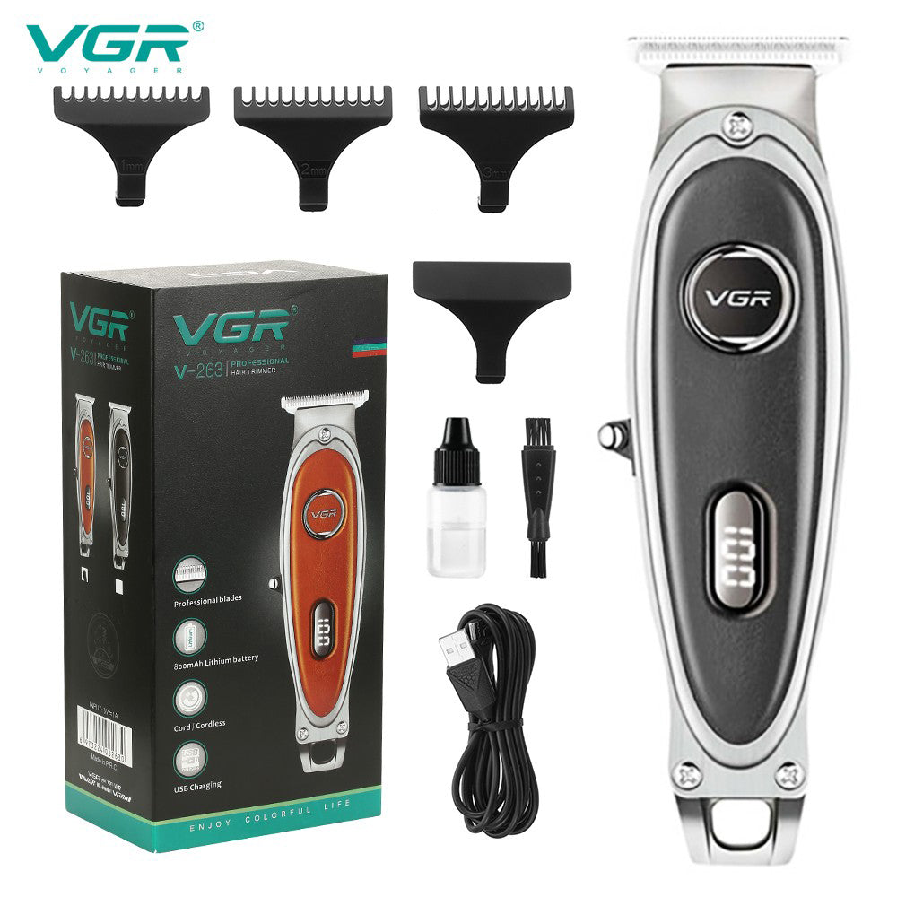 Триммер VGR V-263 BLACK. Цвет: черный