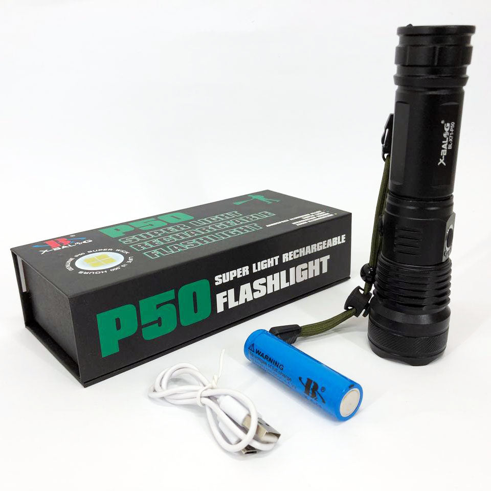 Тактический фонарь POLICE BL-X71-P50 | Тактические фонари для охоты | Сверхмощный фонарик