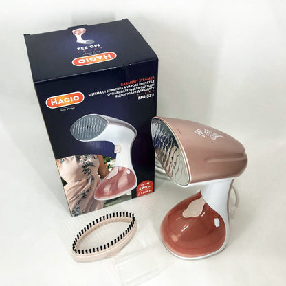 Отпариватель MAGIO MG-332, Бытовой ручной пароочиститель, Компактный отпариватель