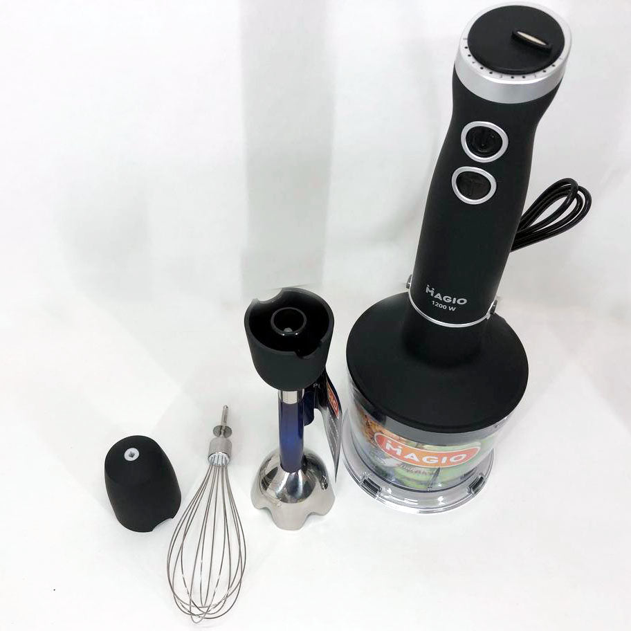 Блендер MAGIO MG-655, портативный блендер для смузи, ручной погружной блендер, электрический блендер