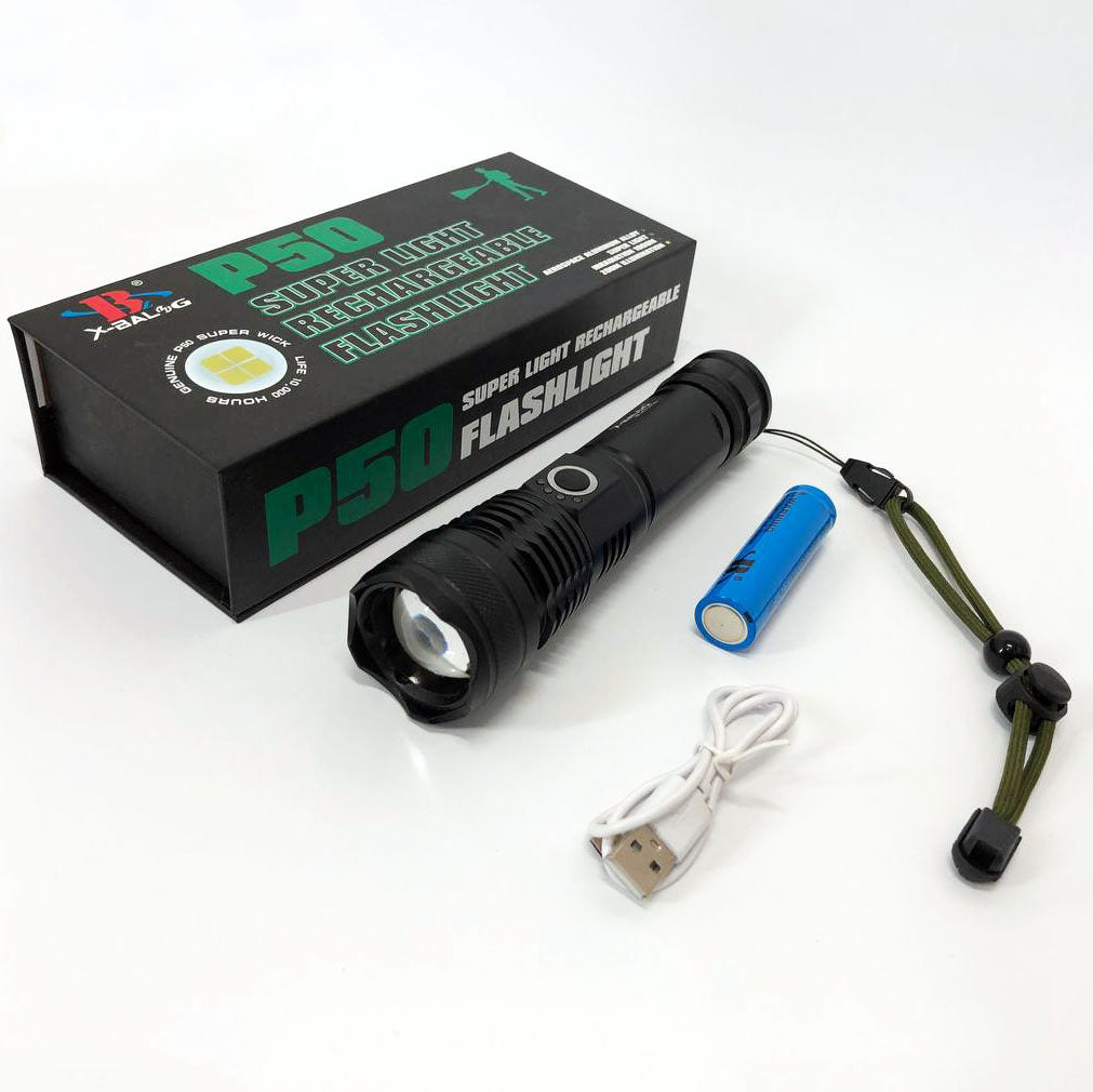 Тактический фонарь POLICE BL-X71-P50 | Тактические фонари для охоты | Сверхмощный фонарик