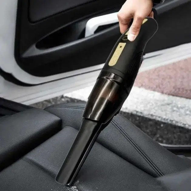 Пылесос автомобильный Car Vacuum Cleaner HY05 на АККУМУЛЯТОРЕ. Цвет: черный