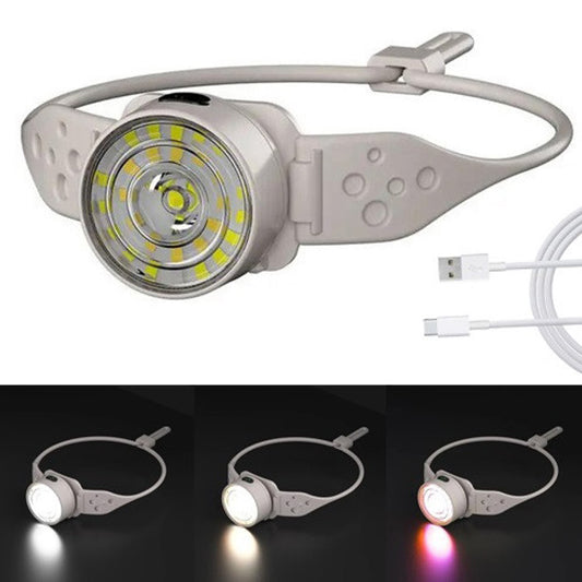 Фонарь налобный G25-XPG+30SMD(white+yellow+red-blue), Мощный фонарь на голову, фонарь для автомеханика