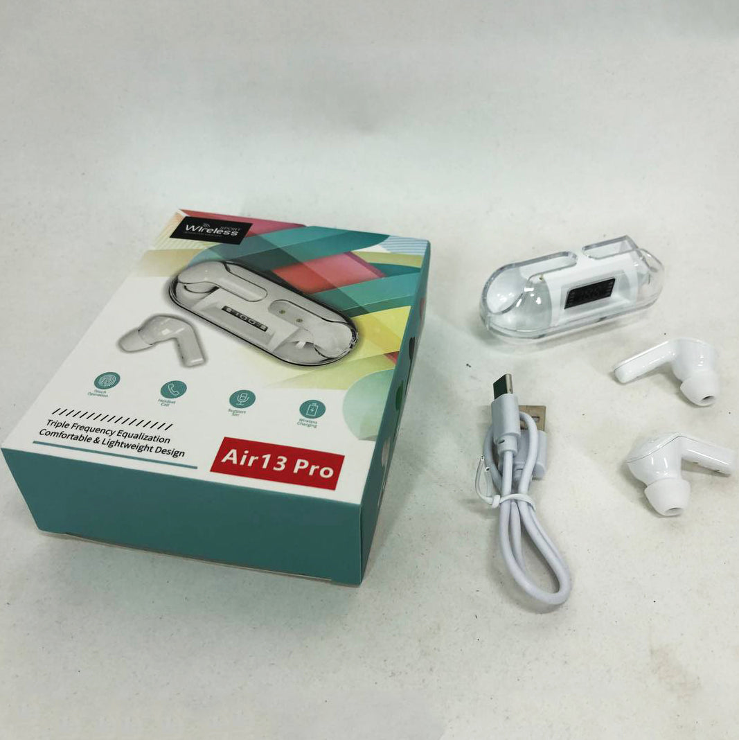 Беспроводные наушники Air13 Pro Bluetooth сенсорные с шумопоглощением, наушники для бега