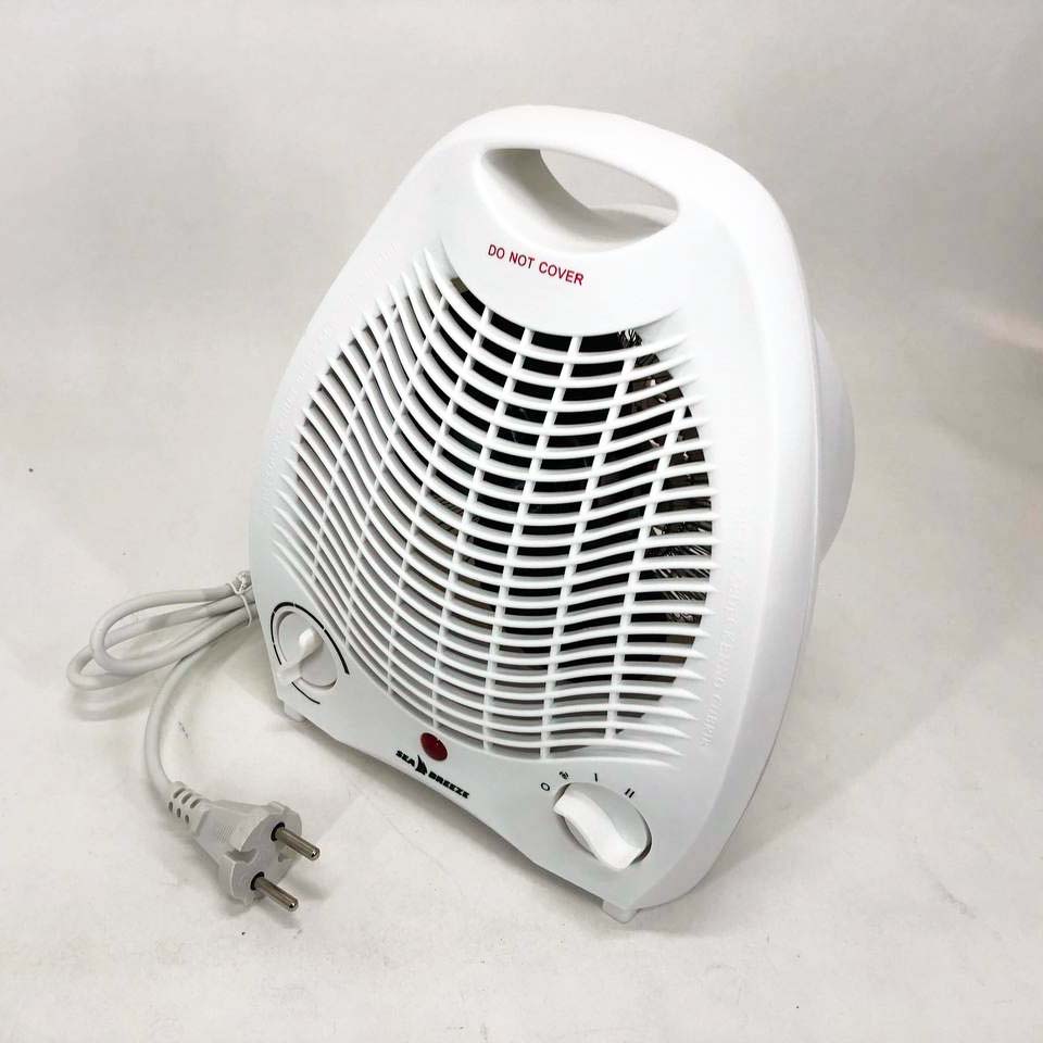 Тепловентилятор комнатный Sea Breeze SB-039 2000 Вт, напольный обогреватель, портативный тепловентилятор