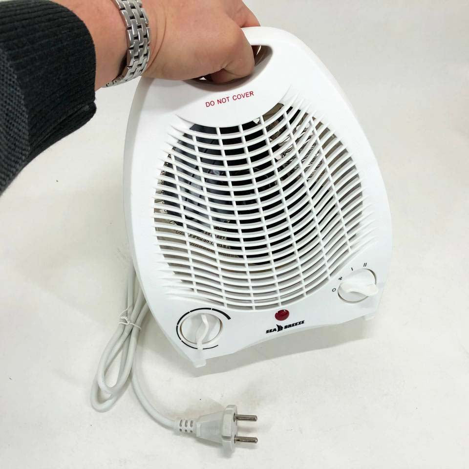 Тепловентилятор комнатный Sea Breeze SB-039 2000 Вт, напольный обогреватель, портативный тепловентилятор