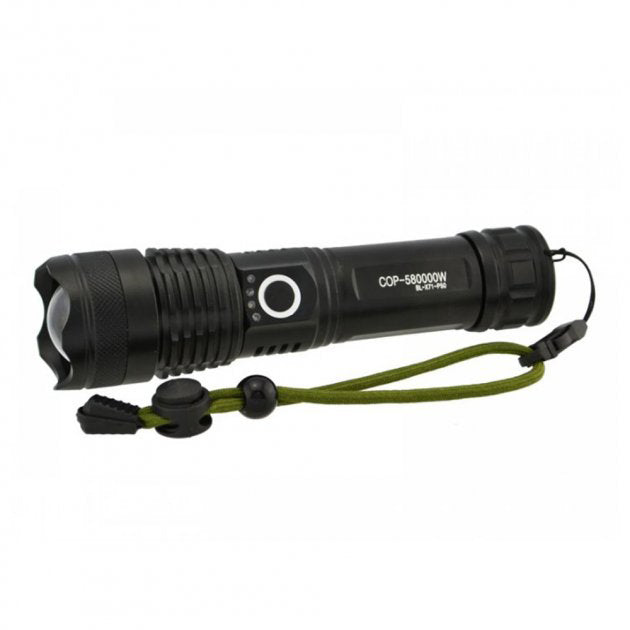 Фонарь ручной Police X71A-HP50, ЗУ micro USB, 1x18650/3xAAA, zoom, индикация заряда, качественный фонарик