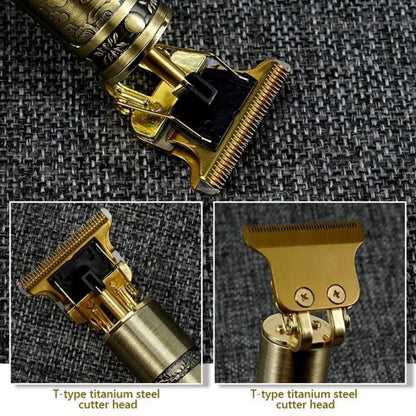 Машинка для стрижки волос профессиональная триммер для бороды окантовочная машинка Shuke 3W SK-8017