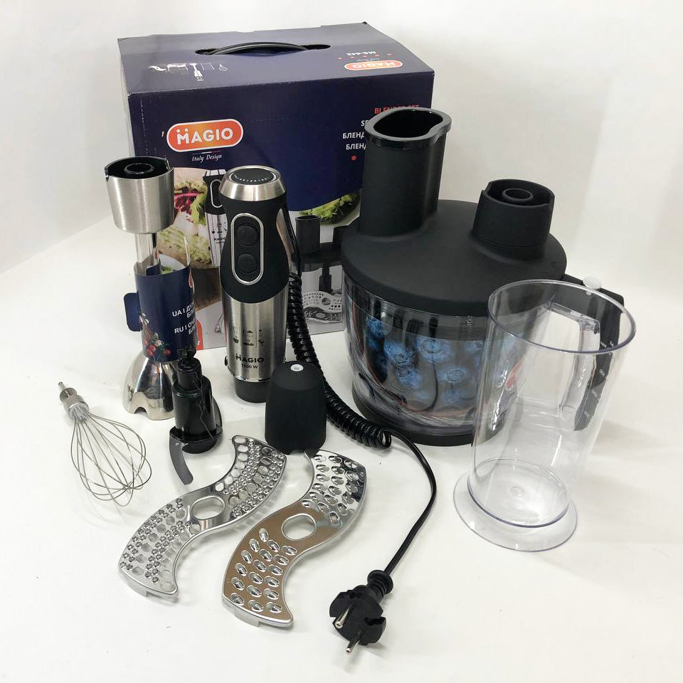 Блендер MAGIO MG-642, блендер для детского пюре, блендер для дома, блендер для кухни, электрический