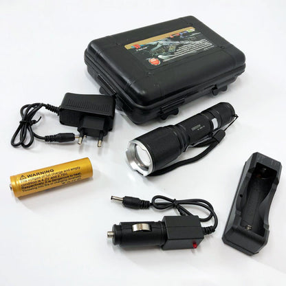 Тактический фонарь Bailong BL-1860-T6, фонарик police оригинал, мощный карманный фонарик