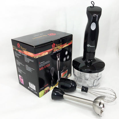 Блендер DOMOTEC MS-5103 3в1 погружной, 500 Вт, ручной погружной блендер, электрический блендер