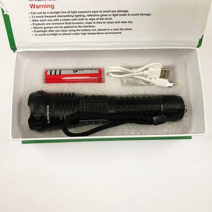 Тактический фонарь Police BL-A95-P50+COB 2 режима, Сверхмощный фонарик, Фонарик светодиодный для туриста