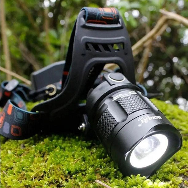 Налобный фонарь Bailong BL-T32-P50, мощный налобный светодиодный фонарик на голову, три режима