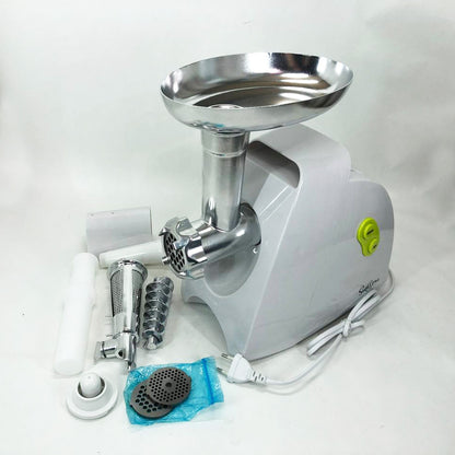 Мясорубка Suntera SMG-5425W, мясорубка-соковыжималка, электрическая мясорубка с насадками для дома