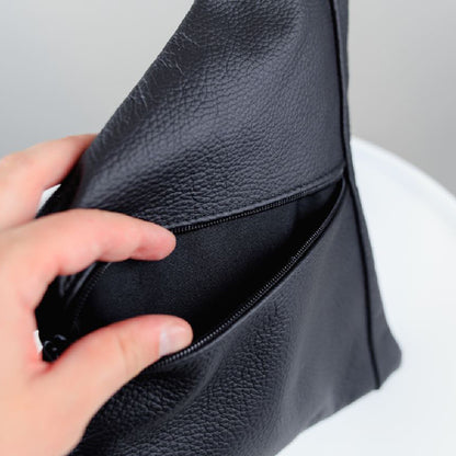 Мужская сумка-слинг из натуральной кожи, сумка через плечо мужская кожаная, борсетка сумка через плечо