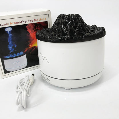 Увлажнитель воздуха Вулкан с эффектом пламени и подсветкой увлажнитель-ночник Аромадиффузор с подсветкой