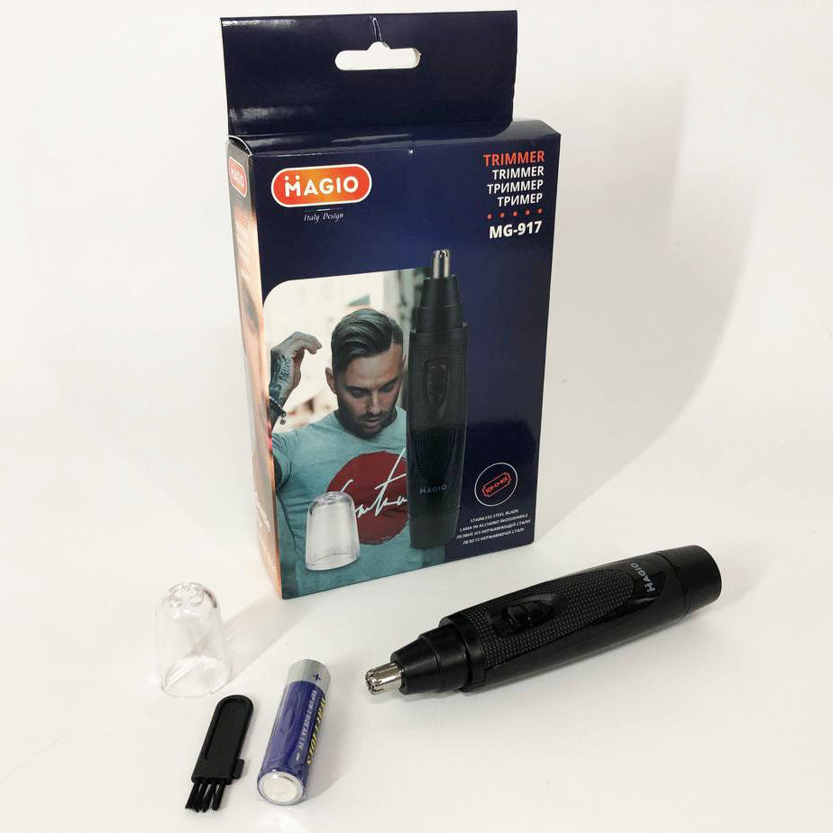 Триммер MAGIO MG-917, беспроводная электробритва, триммер для усов, электробритва с насадками для бороды