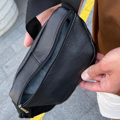 Бананка для телефона, Бананка модная, Нагрудная сумка бананка вместительная, Сумка для торговли