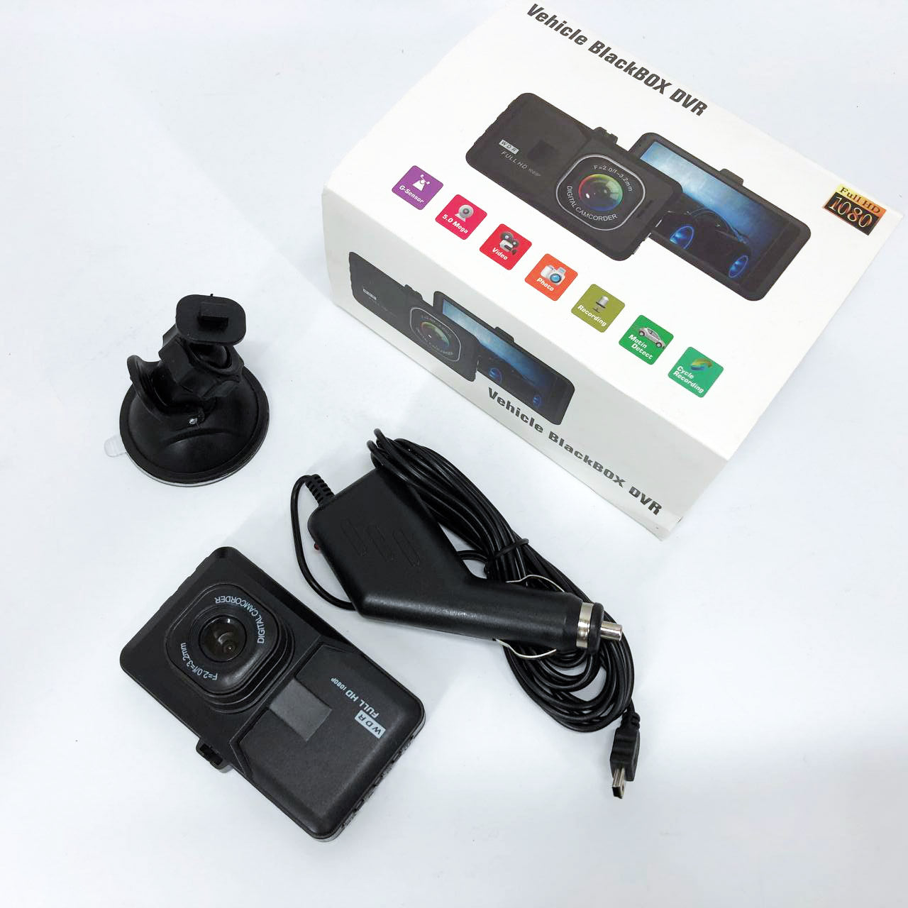 Автомобильный видеорегистратор 626-2, LCD 3, Angel Lens, 1080P Full HD, металлический корпус