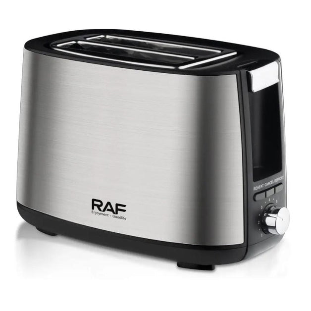 Тостер электрический RAF R.507 с 7 регулируемыми уровнями поджарки съемным поддоном для крошек 750 Вт