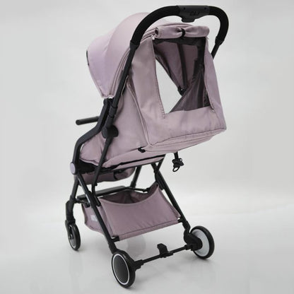 Детская прогулочная легкая коляска книжка складная Voyage Smart T3101F. Цвет: розовый