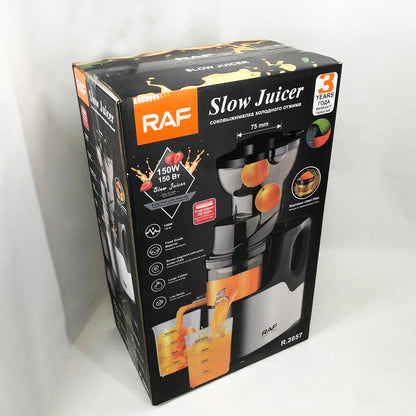 Соковыжималка из нержавеющей стали RAF R.2857 для кухни соковыжималка для фруктов