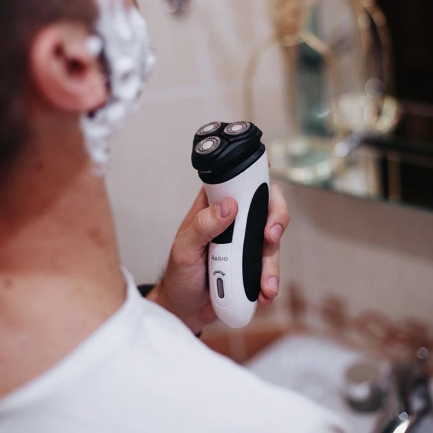 Электробритва MAGIO MG-685, бритва триммер для бороды, машинка для стрижки бороды