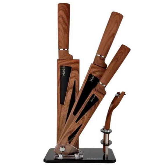 Набір ножів Magio MG-1095 5 предметів, Поварські кухонні ножі набір, Набір ножів для кухні