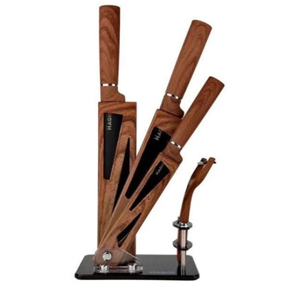 Набір ножів Magio MG-1095 5 предметів, Поварські кухонні ножі набір, Набір ножів для кухні