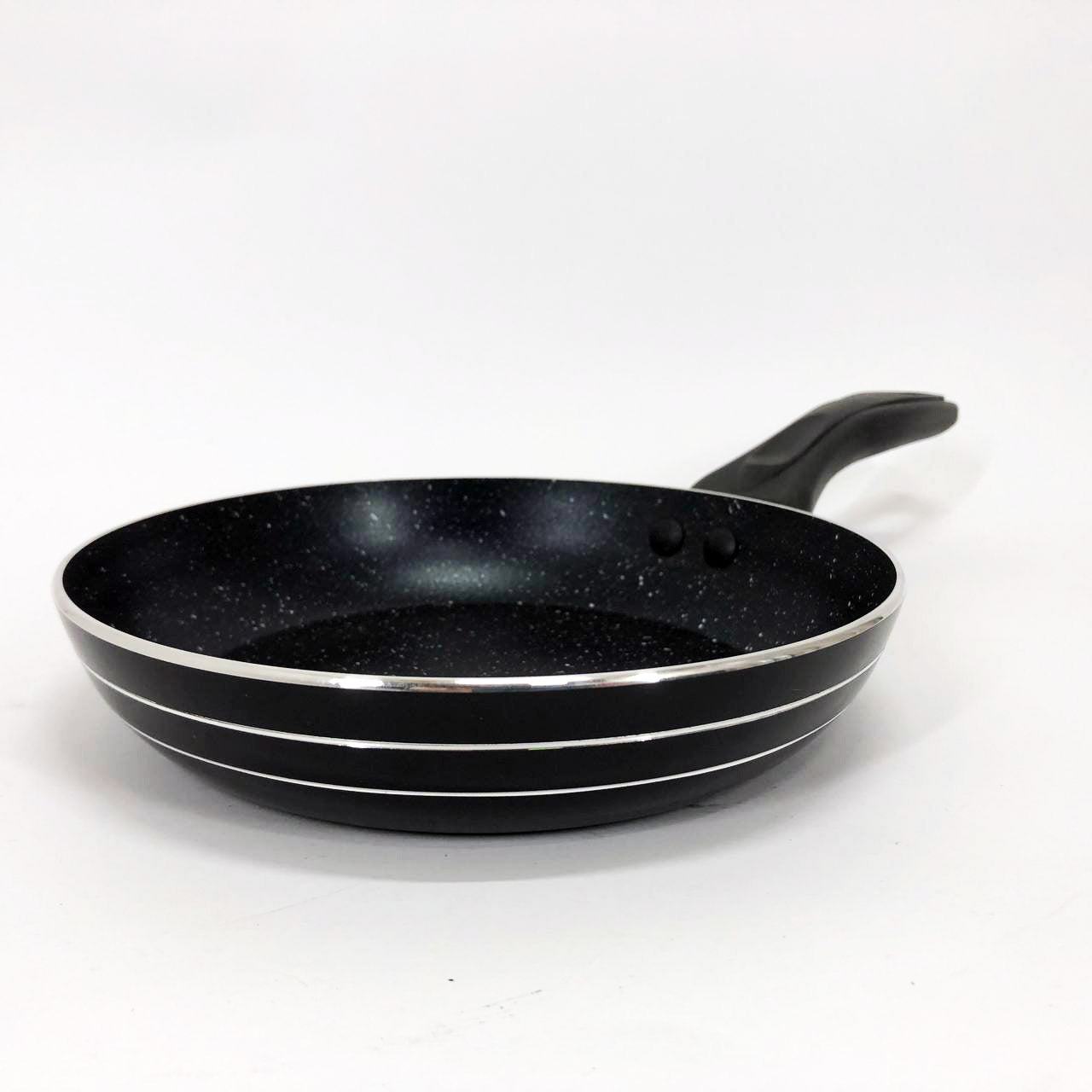 Сковорода UNIQUE UN-5151 антипригарное гранитное покрытие 18 см темный мрамор