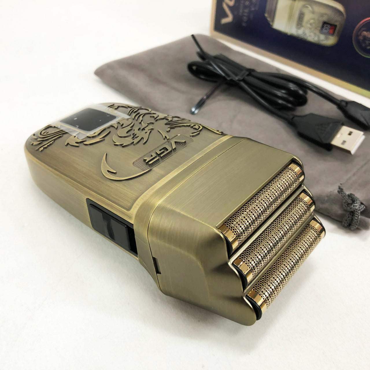 Электробритва VGR V-349 шейвер, тройное лезвие