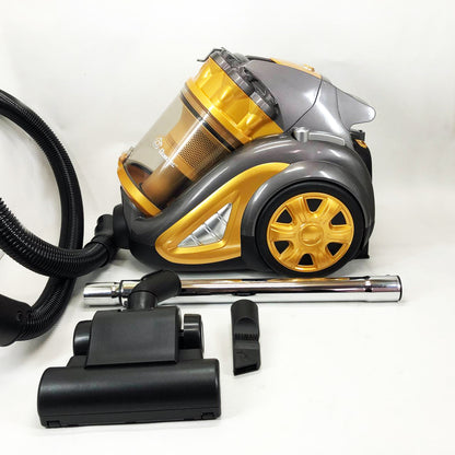 Пылесос для сухой уборки с турбощеткой Domotec MS-4408 3600 Вт без мешка циклонный колбовый контейнерный