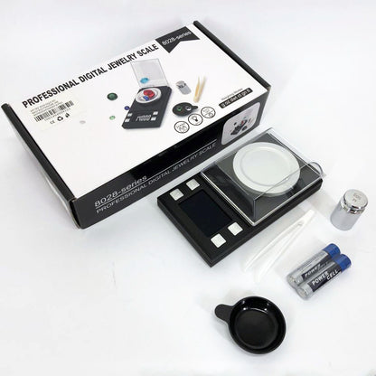 Весы ювелирные высокоточные до 50г, 0.001г точность, 8028, Компактные электронные весы для ювелиров