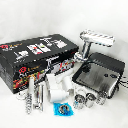 Электрическая мясорубка Domotec MS-2020 с насадкой для томатов и терками 2600 W