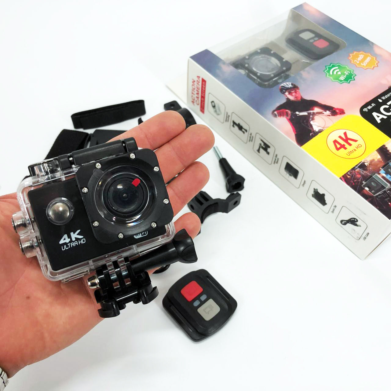 Водонепроницаемая спортивная экшн-камера DVR SPORT S3R Wi Fi с пультом