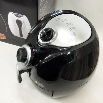 Аерофритниця Мультипіч Аерогриль Domotec MS-3220 1300 Вт 4,5 л Безмасляна з Таймером. Колір: чорний