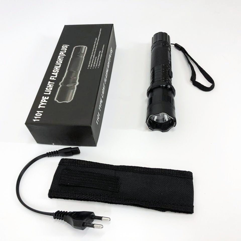 Светодиодный фонарь тактический Police BL-1101 ЗУ 220В + чехол, фонарь ручной тактический