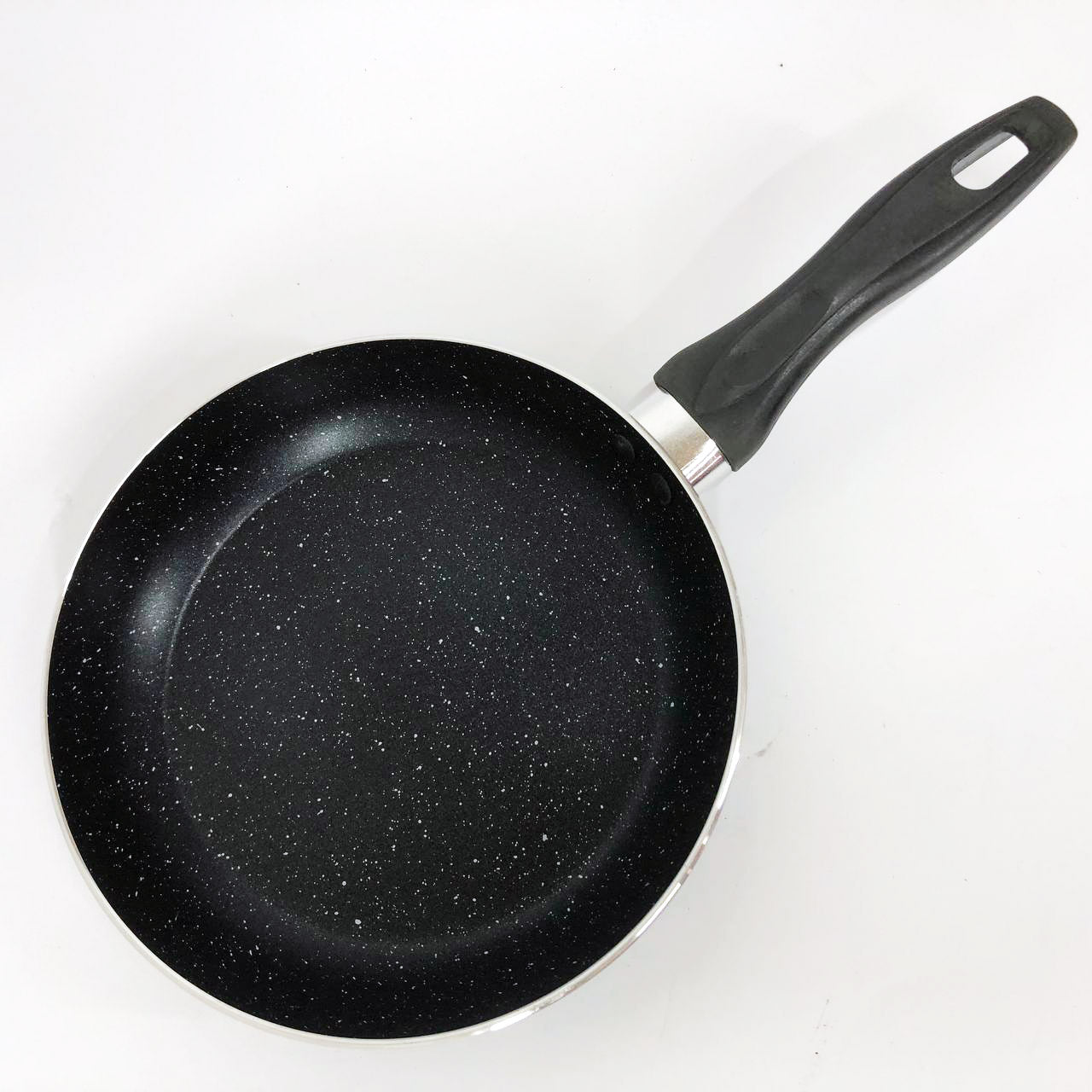 Сковорода UNIQUE UN-5152 Антипригарная сковорода 20 см темний мрамор, Качественная сковорода для жарки